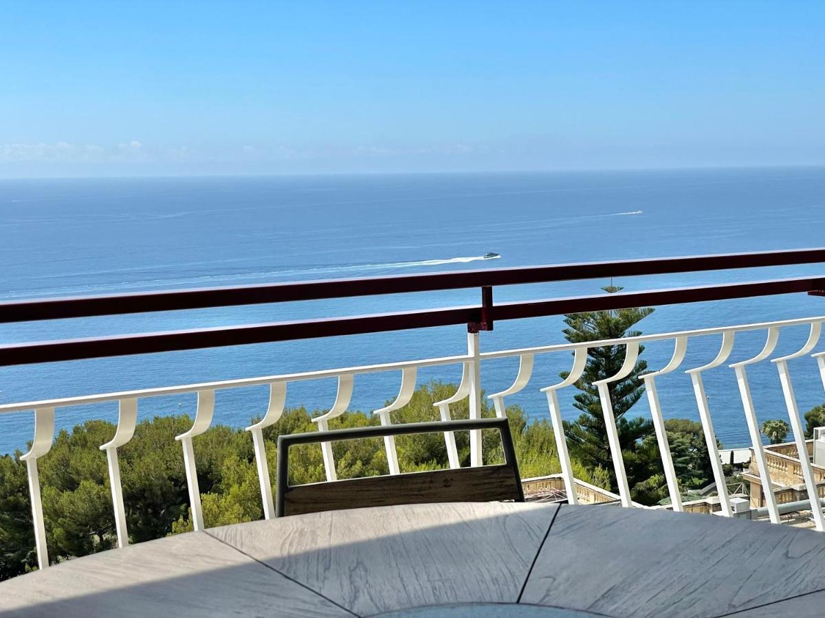 Mybluevista Luxury Panoramic Sea View Apartments Cap D Ail Near Monaco Cap-d'Ail Exterior foto