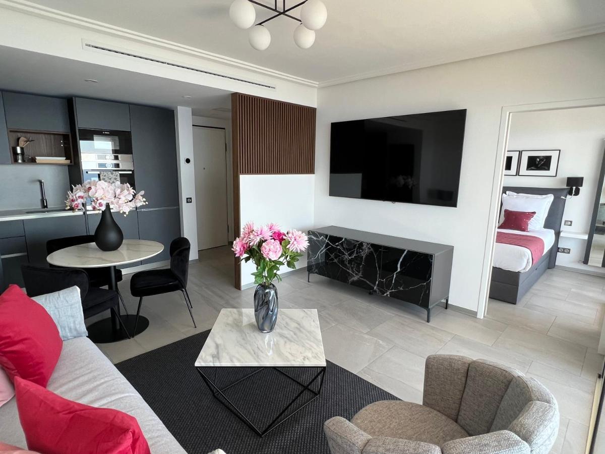 Mybluevista Luxury Panoramic Sea View Apartments Cap D Ail Near Monaco Cap-d'Ail Exterior foto